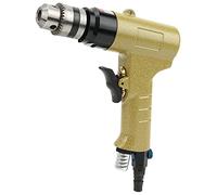 Itonash Taladro de Aire KP 550N, Máquina de Taladro Neumático Tipo Pistola con Engranaje Endurecido por Aleación para Chuck de 3/8 Pulgadas, Rotación CW CCW, Operación Ligera de una