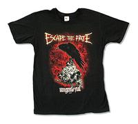 ItoNc Escape The Fate Ungrateful T-Shirt Mens Unisex Black Tees M