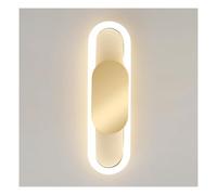 ITOSUI Aplique de Pared LED Moderno, luminaria Ovalada de Silicona Regulable con diseño nórdico - 3 Opciones de Color para Pasillo