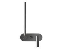 ITOSUI Aplique de Pared Moderno de 2 Luces Ajustable, luminaria nórdica de Hierro y Aluminio con 3 Opciones de Color.