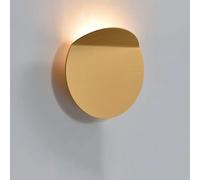 ITOSUI Apliques de Pared LED Modernos, lámpara de mesilla de Noche con Acabado Cepillado, luminarias de tocador de baño, iluminación rústica Cableada para Dormitorio y Sala de Estar.