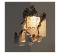 ITOSUI Apliques de Pared Modernos para Esquina, Ideales para Dormitorio y Sala de Estar - Lámpara de mesilla empotrada (tamaño Mediano, Tipo B)