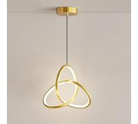 ITOSUI Lámpara Colgante Irregular Dorada de Altura Ajustable - Lámpara de araña nórdica de Mediados de Siglo para Isla de Cocina, Comedor, Dormitorio y Sala de Estar.