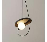 ITOSUI Lámpara Colgante metálica Ajustable para Dormitorio, Comedor y Cocina - Lámpara de Techo Moderna, diseño magnético para Pasillo y Entrada (Color: A, Tamaño: 25 cm) C 35 cm