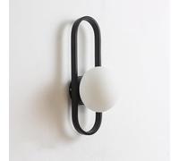 ITOSUI Lámpara de Pared de mesilla de Noche E27, de Lujo, para Sala de Estar, Dormitorio, Pasillo, Hotel, decoración del hogar, Blanco cálido.