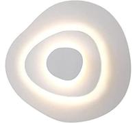 ITOSUI Lámpara de Pared geométrica LED, Aplique de Pared de Metal Blanco, luminaria de Pared Interior Irregular, Luces de baño de Pared de 6000K, Sala de Estar, Dormitorio, Lujo.