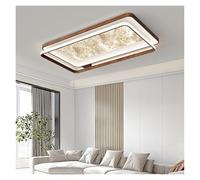 ITOSUI Lámpara de Techo con Acabado en Madera de Nogal para Sala de Estar, Dormitorio, Comedor y habitación Infantil: iluminación Elegante para Interiores Modernos.