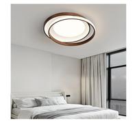 ITOSUI Lámpara de Techo con Acabado en Madera de Nogal para Sala de Estar, Dormitorio, Comedor y habitación Infantil: una Elegante solución de iluminación para la decoración del hogar.