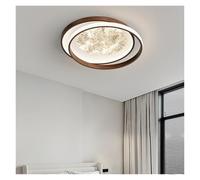 ITOSUI Lámpara de Techo con Acabado en Madera de Nogal para Sala de Estar, Dormitorio, Comedor y habitación Infantil: una Elegante solución de iluminación para la decoración del hogar.