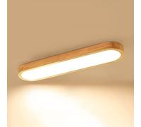 ITOSUI Lámpara de Techo Minimalista nórdica con Pantalla acrílica - Luminaria de Interior para Dormitorio y Sala de Estar (65 cm x 20 cm) (6000k, 65 cm)