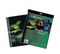 Itoya Art Profolio Polyglass Refill Pages for Multi-Ring Binders, 14 X 17 inches, Pack of 10 (PR-14-17)