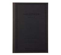ITOYA Profolio, Oasis Notebook, Charcoal Black, Large B5, 6.9 x 9.8 Inches, OA-LG-CH