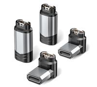 Itramax Adaptador Cargador USB C para Garmin 4Pack, 90 Grados Tipo C Cable Convertidor Compatible con Fenix 8 7/7S/7X/6/6S/6X/5/5X Pro,Forerunner 245/745/945,Instinct,Vivoactive 4/4S,Venu 2/2S/Sq,Epix