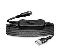 Itramax Alargador USB-A Macho a Hembra con Interruptor On/Off 10FT/3M | Cable USB-A con Interruptor de Alimentación On/Off para Adaptador de Pared,Power Bank,Ventiladores USB,Teclado Y Tiras LED