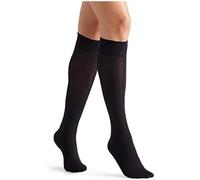 ITRAT® 3 pares de calcetines para mujer, calcetines altos hasta la rodilla, calcetines opacos de microfibra de nailon para niñas, calcetines pop para pantalones de mujer, calcetines transpirables con