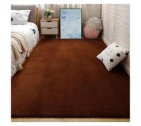 ITRHJTGP Alfombra De VellóN Coral Alfombra Acolchada de Lana Coral, Manta for cabecera de Dormitorio, hogar, mesita for café de Sala de Estar, Ventana, Tatami, tapete for Puerta(Brown,140x200cm)