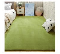 ITRHJTGP Alfombra De VellóN Coral Alfombra Acolchada de Lana Coral, Manta for cabecera de Dormitorio, hogar, mesita for café de Sala de Estar, Ventana, Tatami, tapete for Puerta(Green,50x160cm)