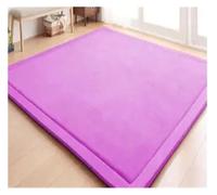 ITRHJTGP Alfombra De VellóN Coral Alfombra De Chenilla De 20MM, Tapete De Lana Coral, Tatami, Mesa De Té(Purple,200x120cm)