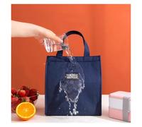 ITRHJTGP Bolsa Termica Porta Alimentos Bolsas de almuerzo portátiles Oxford for estudiantes de oficina, lonchera práctica, bolsa contenedora de alimentos(Pink,M 24x27x14 cm)