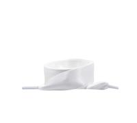 ITRHJTGP Cordones de raso Cintas planas Zapatillas Cordones Boda Unisex Adecuado Satén Ided Poliéster Suave 2 cm Mujeres Candy Zapato Cordón para llevar(White,120cm)