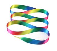 ITRHJTGP Cordones de raso Cintas planas Zapatillas Cordones Boda Unisex Adecuado Satén Ided Poliéster Suave 2 cm Mujeres Candy Zapato Cordón para llevar(Color 2,120cm)