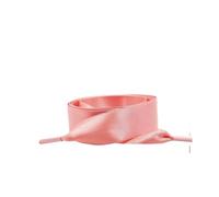 ITRHJTGP Cordones de raso Cintas planas Zapatillas Cordones Boda Unisex Adecuado Satén Ided Poliéster Suave 2 cm Mujeres Candy Zapato Cordón para llevar(Red1,120cm)