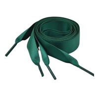 ITRHJTGP Cordones de raso Cordones de cinta satén 2 Cm ancho a la moda, zapatillas deportivas, zapatos cuero informales, cordones lona altos y bajos para llevar(Green,160cm)