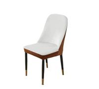 ITRHJTGP Funda para Silla Funda de Silla Gruesa Color, Lavable, for Oficina, hogar, Arco, Antideslizante, Paquete Completo, 1 Unidad para Comedor(Grey)