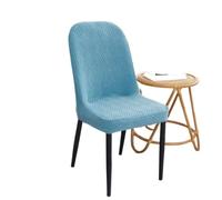 ITRHJTGP Fundas Sillas 2pcs Thick Jacquard Chair Cover Stretch Slipcovers Seat Covers For Kitchen Dining Room Wedding Banquet Home(A-Blue)