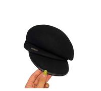 ITRHJTGP Gorro gavroche Casual Newsboy Retro Boina Sombrero Salvaje Gorra Octagonal Sombreros Vintage para Uso Diario(Black)