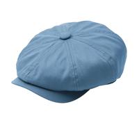 ITRHJTGP Gorro gavroche Gorra de repartidor periódicos for Hombre, Sarga algodón, 8 Paneles, Estilo Panadero, Retro, Gatsby, Informal, Boina Taxista para Uso Diario(Blue 1,59cm)