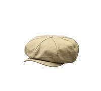 ITRHJTGP Gorro gavroche Gorra de Vendedor periódicos algodón Gran tamaño for Hombre, Sarga, con 8 Paneles, Estilo Panadero, Retro, Gatsby, Informal, Boina para Uso Diario(Color 17,L 60cm)