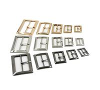 ITRHJTGP Hebillas Cinturon Hombre 10 Piezas/lote 20 Mm/25 Mm/30 Mm/40 Mm/50 Mm Plata Bronce Oro Cuadrado Metal Zapatos Bolso Cinturón Hebillas Decoración DIY Accesorio Costura(Ancient silver,30mm)