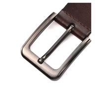 ITRHJTGP Hebillas Cinturon Hombre 3 piezas de hebillas aleación for cinturón hombre, hechas a mano, repuesto, for manualidades cuero(8222 black)