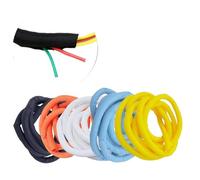 ITRHJTGP Organizador Cables 1/5M Self Closing Pet Expandable Braided Sleeve Self-Closed Flexible Insulated Hose Pipe Protect Auto Cable Sock Tube Wire Wrap para Cables Organizador