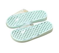 ITRHJTGP Pantuflas de ducha para mujer Sandalias de verano for interior, antideslizantes, con agujeros, for baño Para doméstico(Color 1,L size (suitable for sizes 41-43))