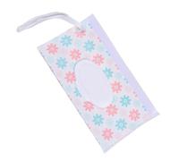 itrimaka Soporte para toallitas para bebé, resistente al agua, contenedor de toallitas reutilizable recargable con correa de muñeca, soporte para toallitas con diseño de estilo bohemio para viajes