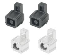 ITROLLE 2 pares de soportes de bloqueo de metal de repuesto para hebilla deslizante izquierda y derecha, controlador CM de repuesto para Nintendo Switch Joy-Con, piezas de herramientas de reparación