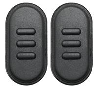 ITROLLE Botón PTT 2 unids negro Talk PTT botón interruptor de botón Walkie-Talkie Accesorios para Motorola A10 A12 A10D CP110 radio bidireccional