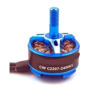 ITrvcaY Motor sin escobillas 2207 2400KV Apto for FPV Racing Multirotor RC DIY Drone Build(Blue 2 PCS)