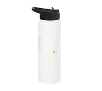 It's 225 Somewhere Funny BBQ Smoker Grill Quote Stainless Steel Insulated Water Bottle