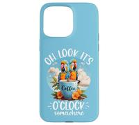 It's 5 OClock Somewhere Drinking Parrot Coffee O Clock Time Carcasa para iPhone 15 Pro Max