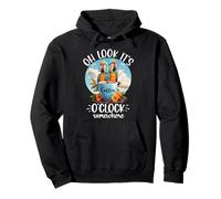 It's 5 OClock Somewhere Drinking Parrot Coffee O Clock Time Sudadera con Capucha