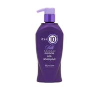 It’s a 10 Miracle Silk Shampoo (295 ml) - champú de cuidado sedoso con proteína de seda - limpia suavemente, protege el color, fortalece y aporta brillo - para un cabello suave y manejable