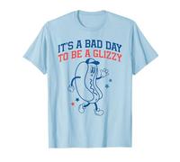 It's A Bad Day To Be A Glizzy Funny 4th Of July Hot Dog Camiseta