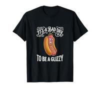 It's A Bad Day To Be A Glizzy Funny Hotdog Wiener Camiseta
