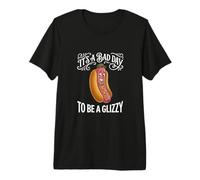 It's A Bad Day To Be A Glizzy Funny Hotdog Wiener Camiseta Premium