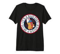 It's a Bad Day To Be A Weiner Funny Rojo, Blanco y Azul Camiseta Premium