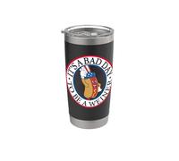 It's a Bad Day To Be A Weiner Funny Rojo, Blanco y Azul Vaso térmico de acero inoxidable de doble pared