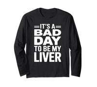 It's A Bad Day To Be My Liver Funny Sarcastic Day Drinking Manga Larga
